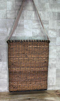 11" Hanging Rattan Basket
