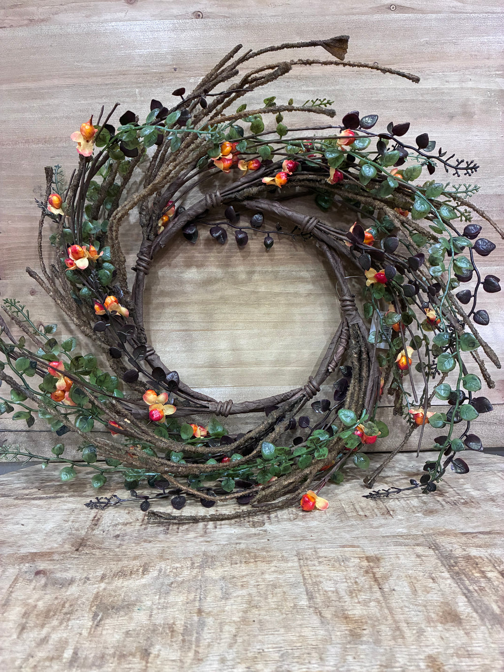 12" Bittersweet Candle Ring